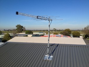 Australian tv antennas - roof